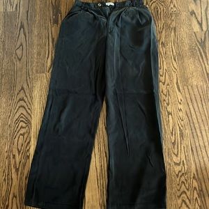 Reformation Black Flare Pant